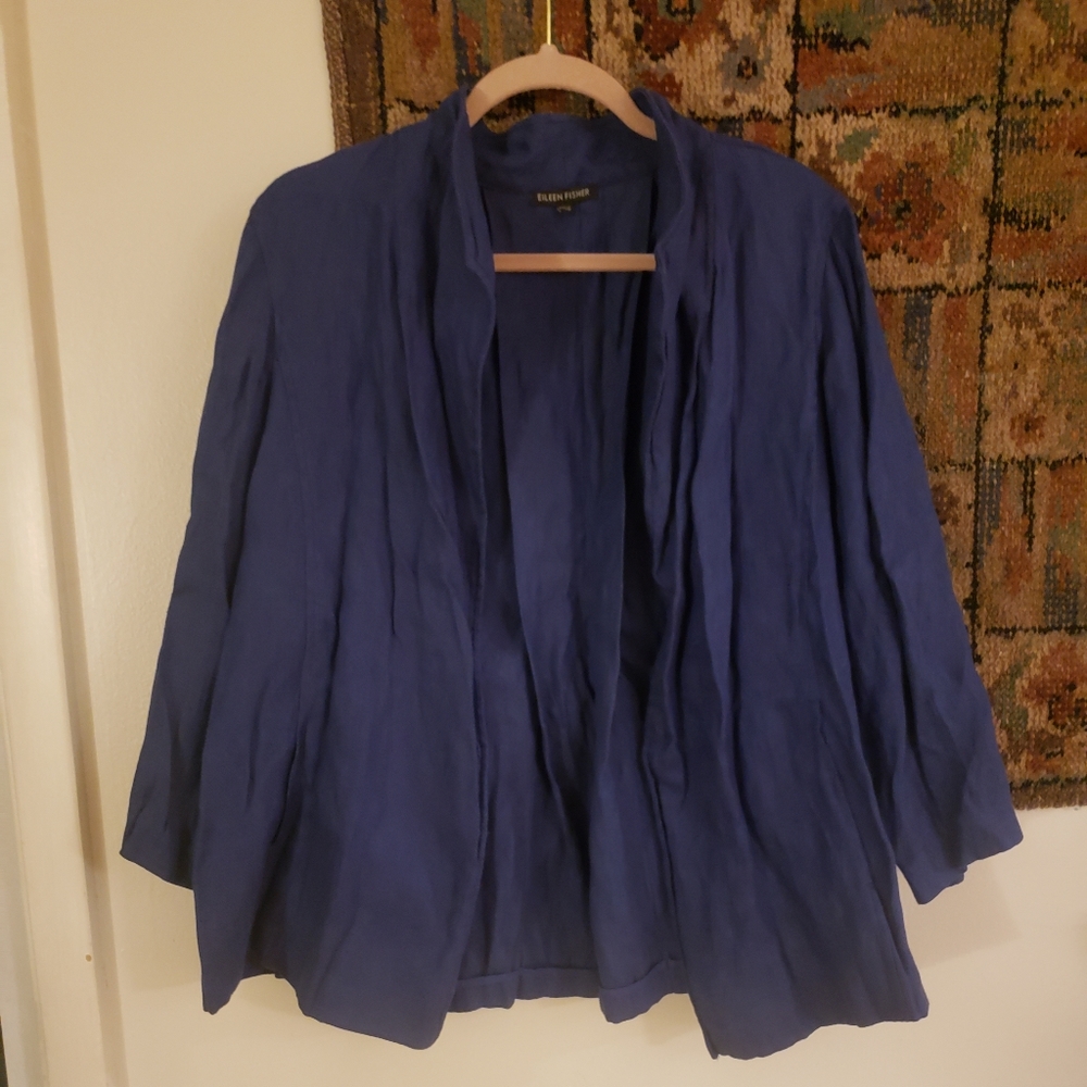 Eileen Fisher open blazer